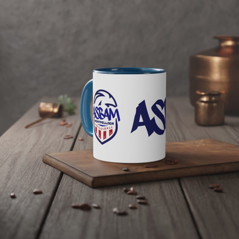☕ Mug ASBAM avec intérieur coloré : Le réveil stylé – Image 8
