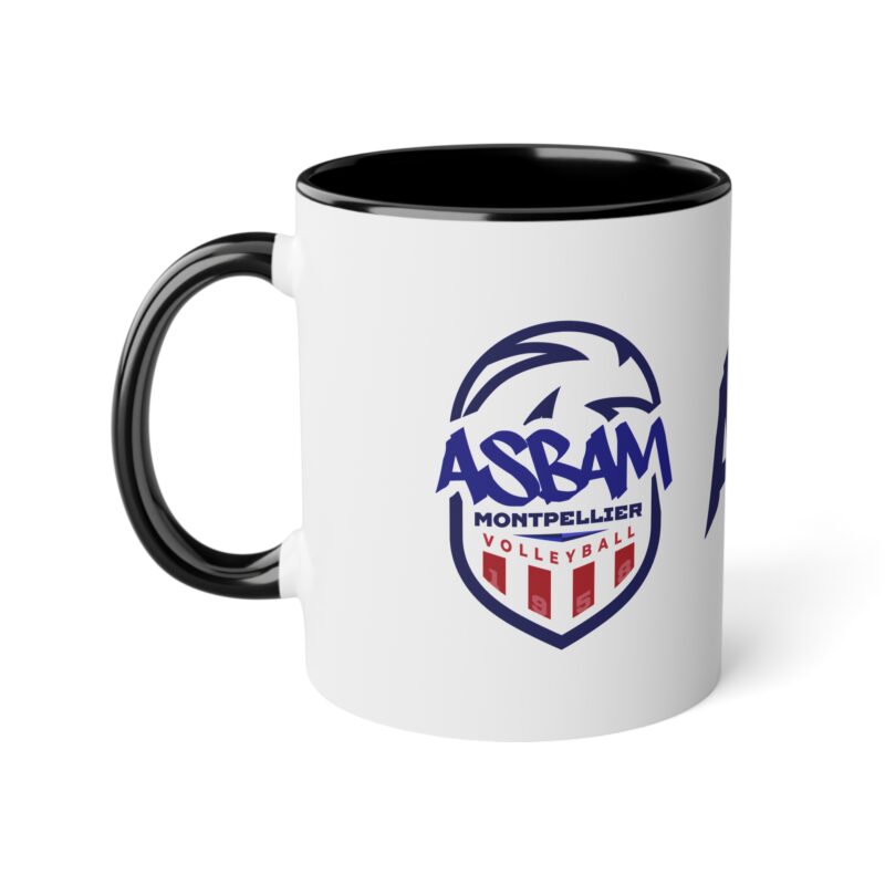 ☕ Mug ASBAM avec intérieur coloré : Le réveil stylé – Image 2