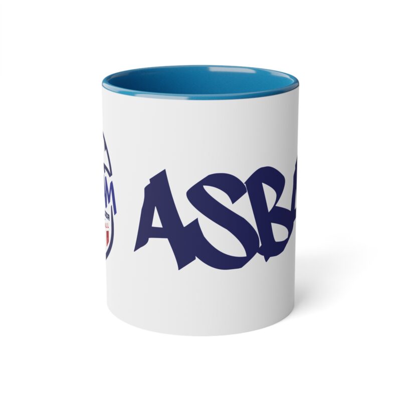 ☕ Mug ASBAM avec intérieur coloré : Le réveil stylé – Image 5