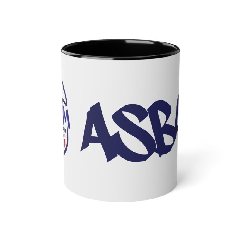 ☕ Mug ASBAM avec intérieur coloré : Le réveil stylé