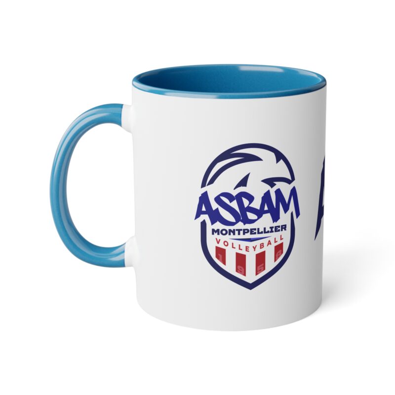 ☕ Mug ASBAM avec intérieur coloré : Le réveil stylé – Image 6