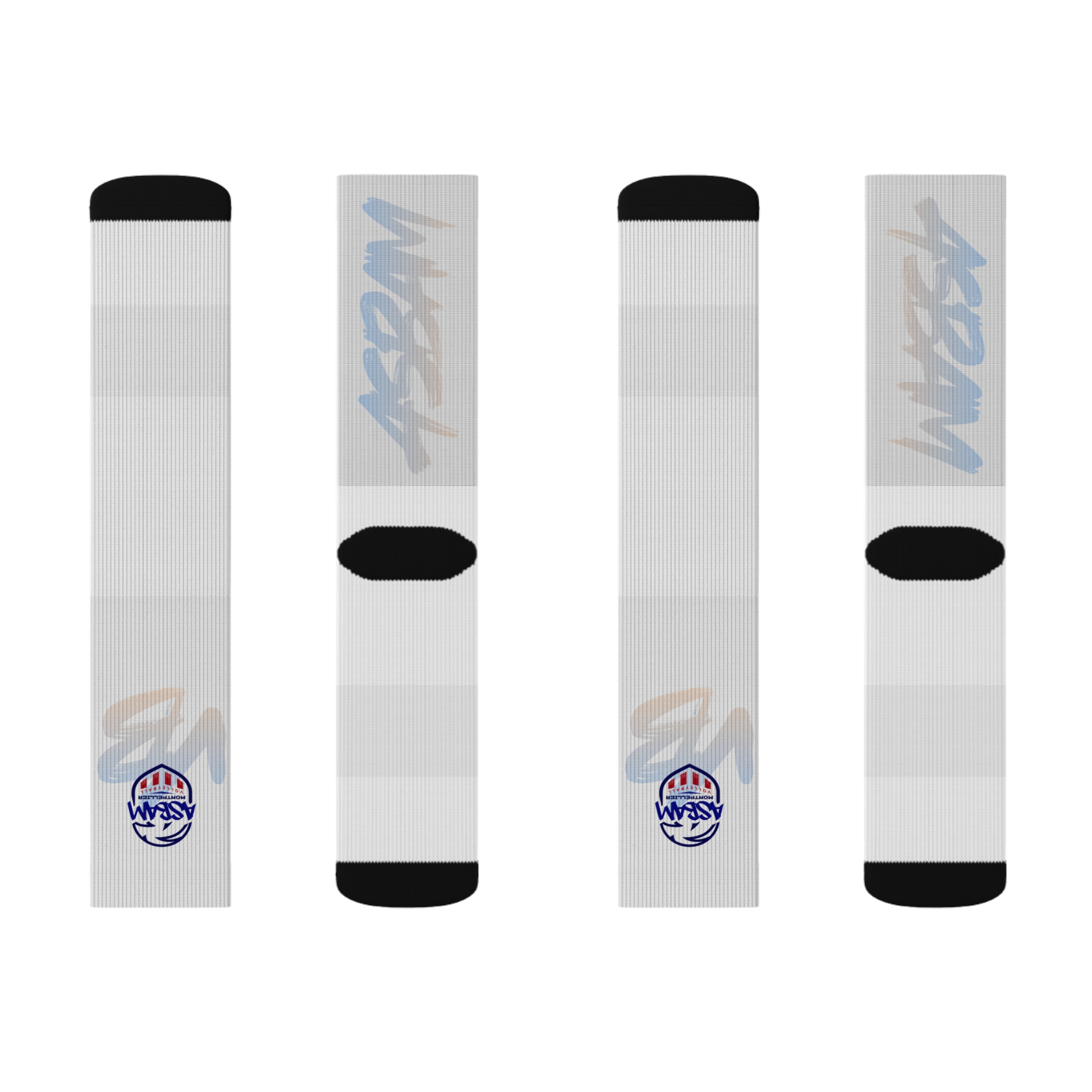 🏆 Chaussettes sport ASBAM V2 Sublimées : Doublure polaire, confort et soutien athlétique – Image 2