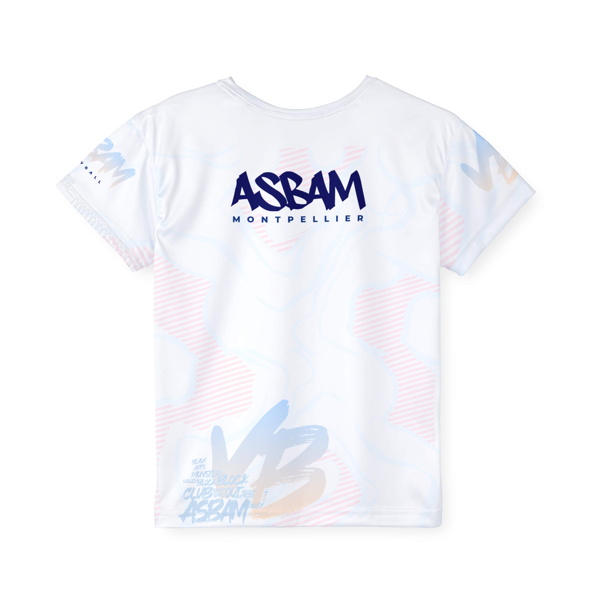 ⚪ Maillot de sport ASBAM (jeune) : L'esprit d'équipe avec style – Image 2