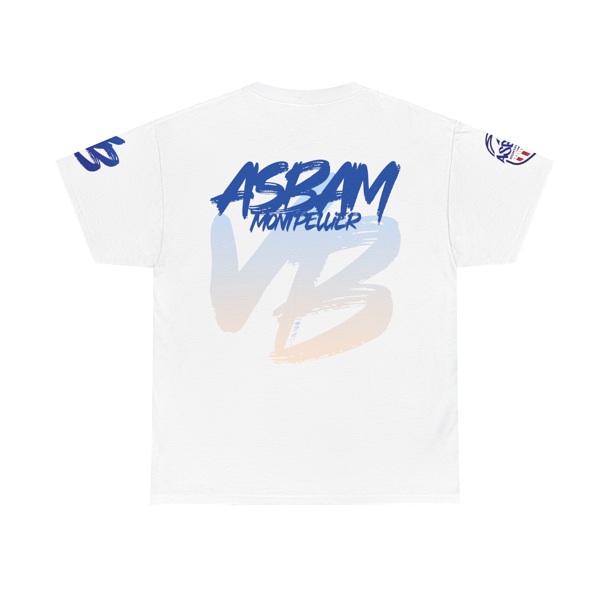 👕 T-shirt coton épais ASBAM Montpellier Unisexe : Style streetwear et durabilité – Image 2