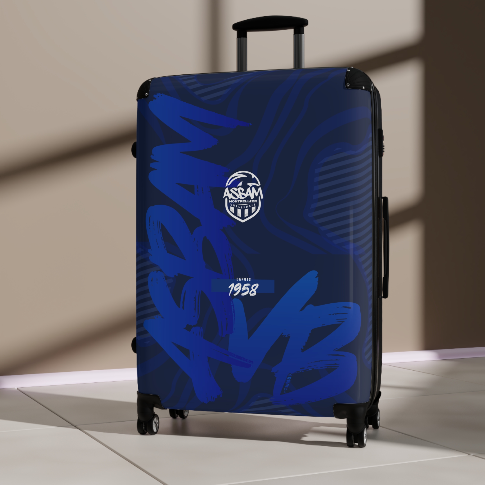 ✈️ Valise de voyage ASBAM personnalisée : Style, sécurité et maniabilité 360° – Image 12