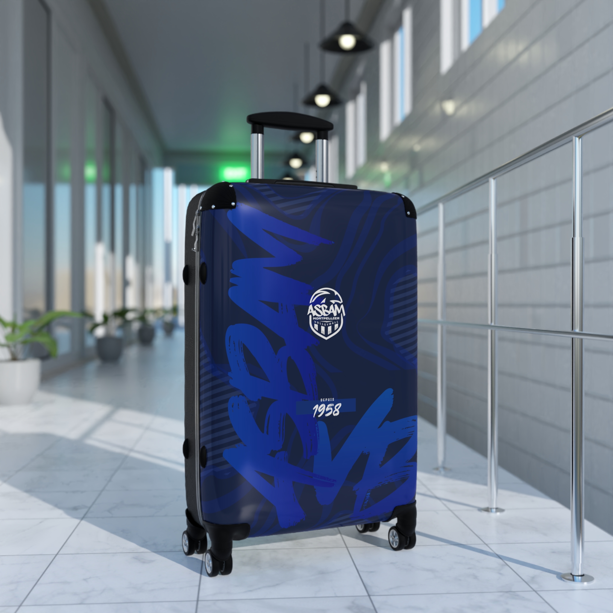 ✈️ Valise de voyage ASBAM personnalisée : Style, sécurité et maniabilité 360° – Image 7