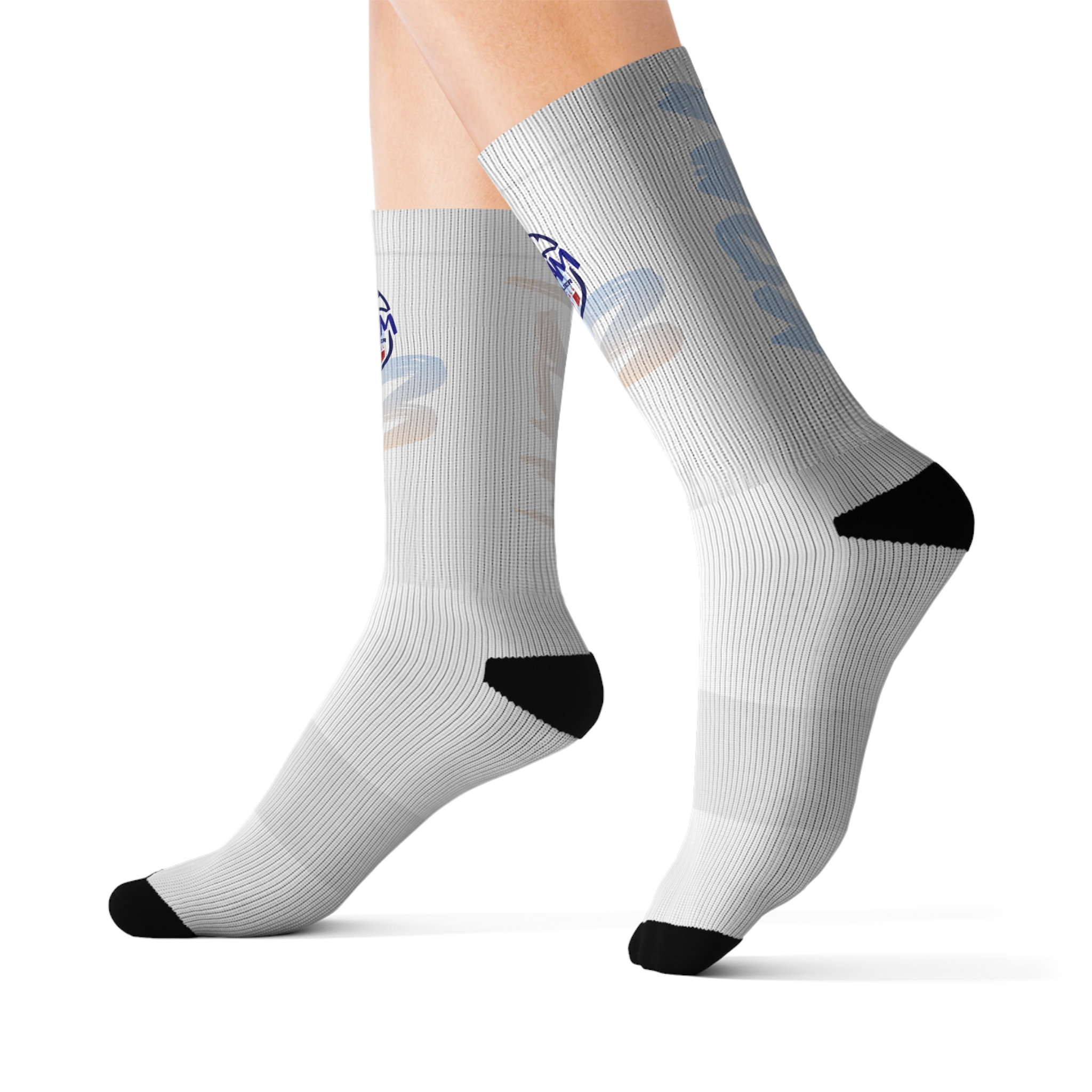 🏆 Chaussettes sport ASBAM V2 Sublimées : Doublure polaire, confort et soutien athlétique – Image 5