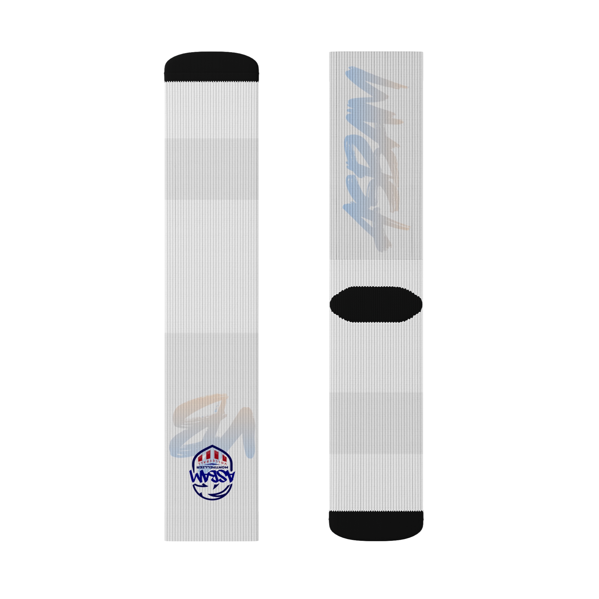 🏆 Chaussettes sport ASBAM V2 Sublimées : Doublure polaire, confort et soutien athlétique – Image 3