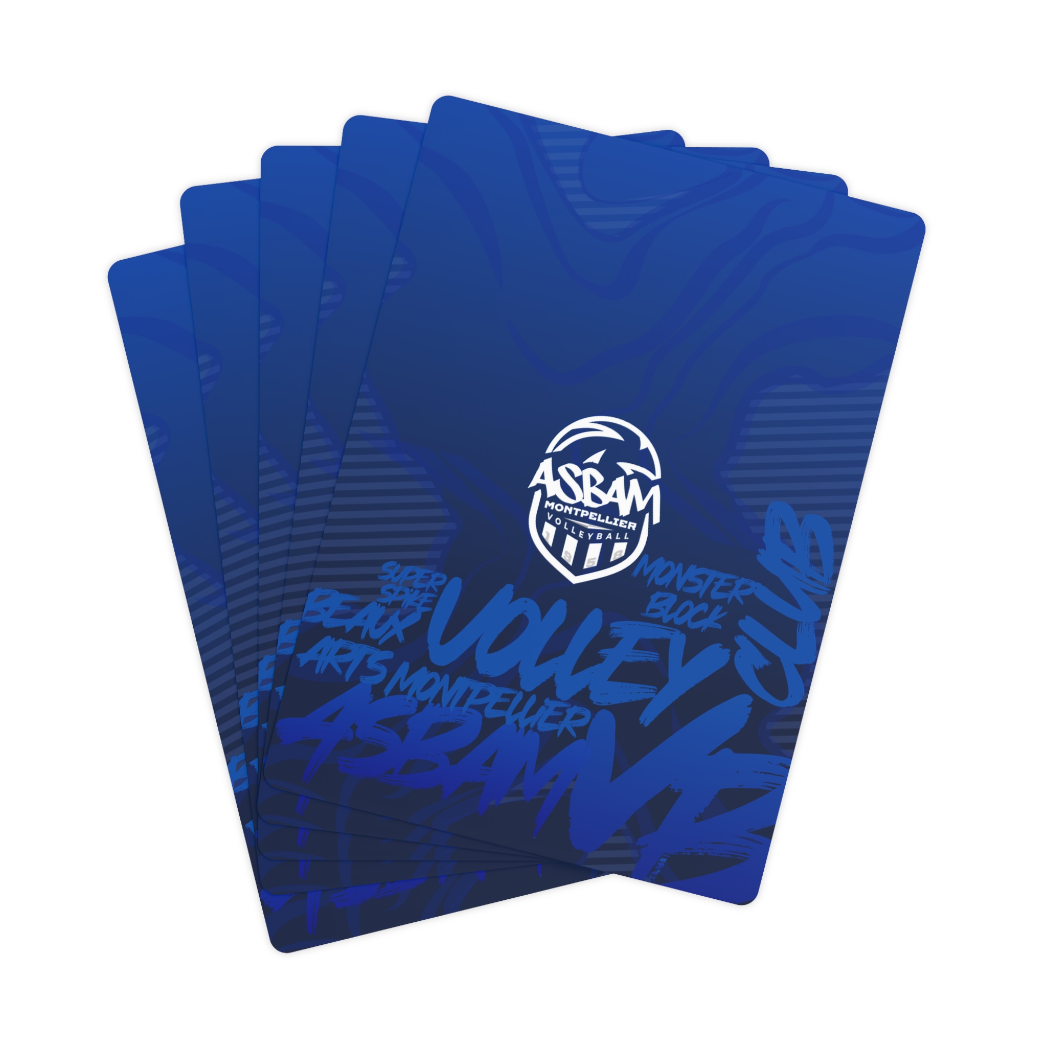 đ Cartes de poker ASBAM personnalisĂ©es : Design UV premium pour vos soirĂ©es jeu â Image 3
