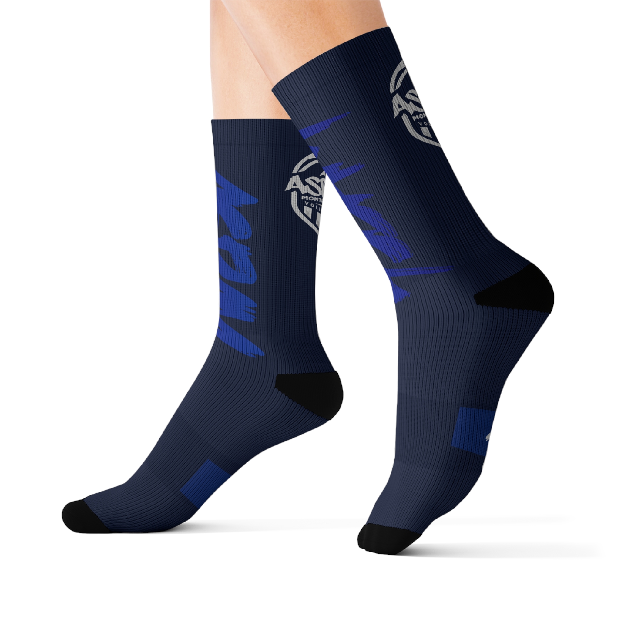 🧦 Chaussettes sport ASBAM à doublure polaire : Confort ultime et esprit d'équipe personnalisé – Image 5