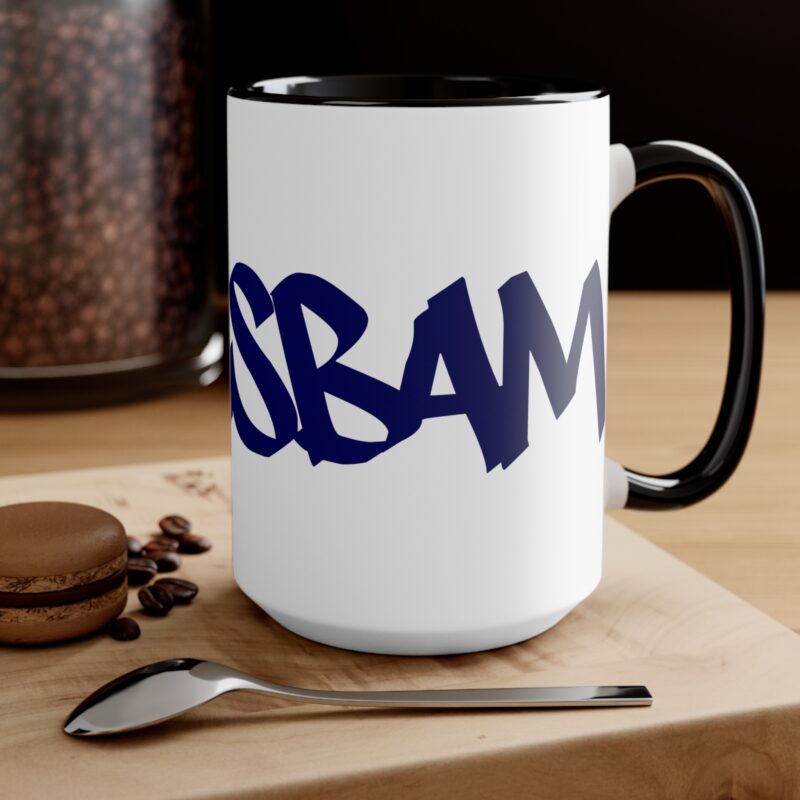 ☕ Mug ASBAM avec intérieur coloré : Le réveil stylé – Image 10
