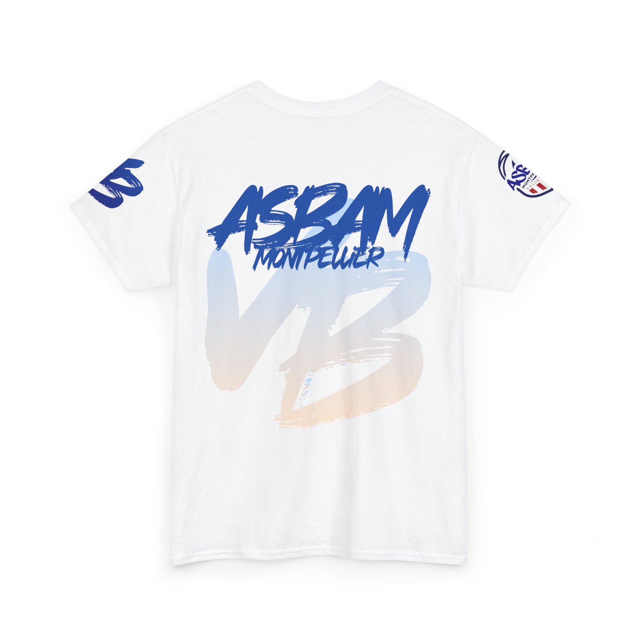 👕 T-shirt coton épais ASBAM Montpellier Unisexe : Style streetwear et durabilité – Image 4