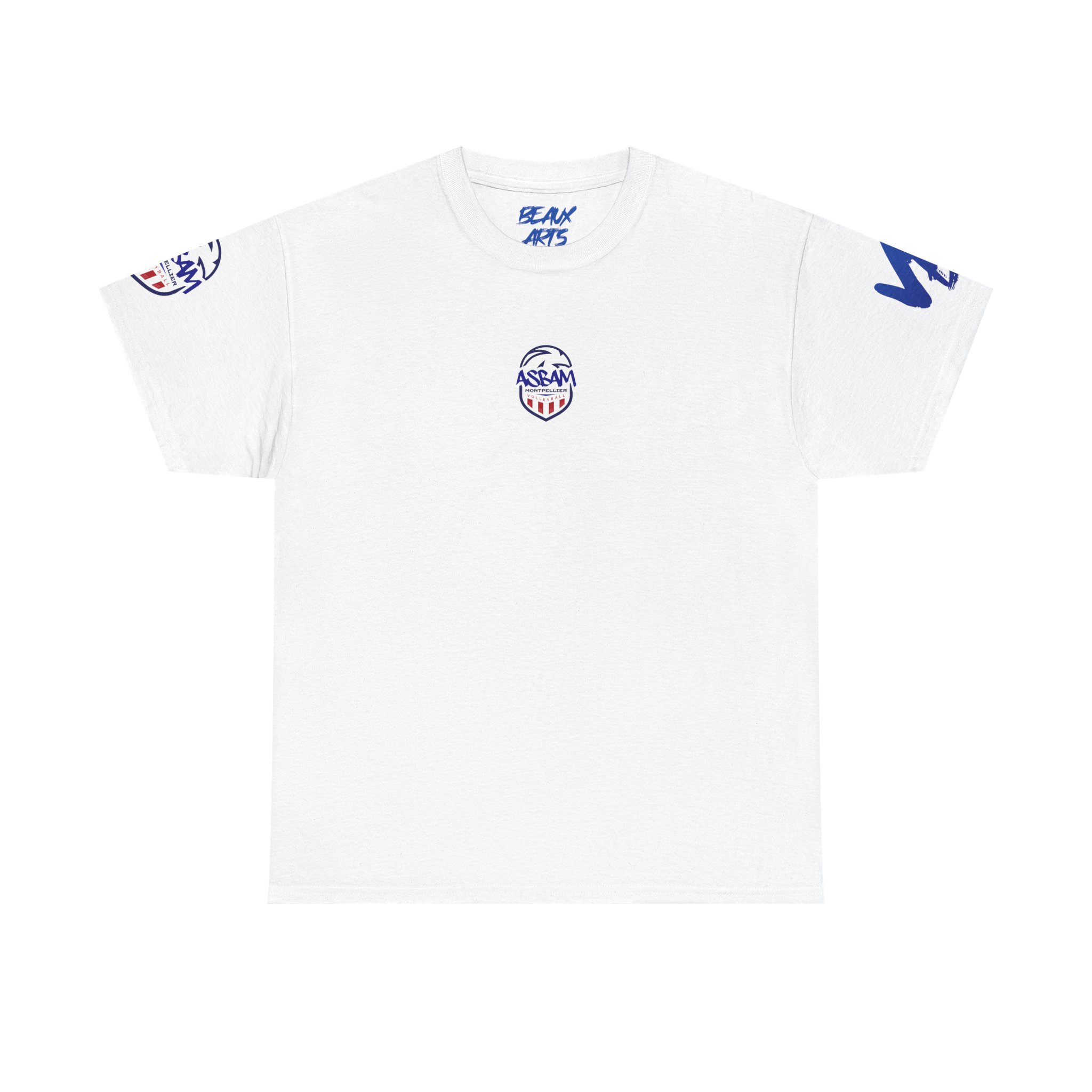 👕 T-shirt coton épais ASBAM Montpellier Unisexe : Style streetwear et durabilité