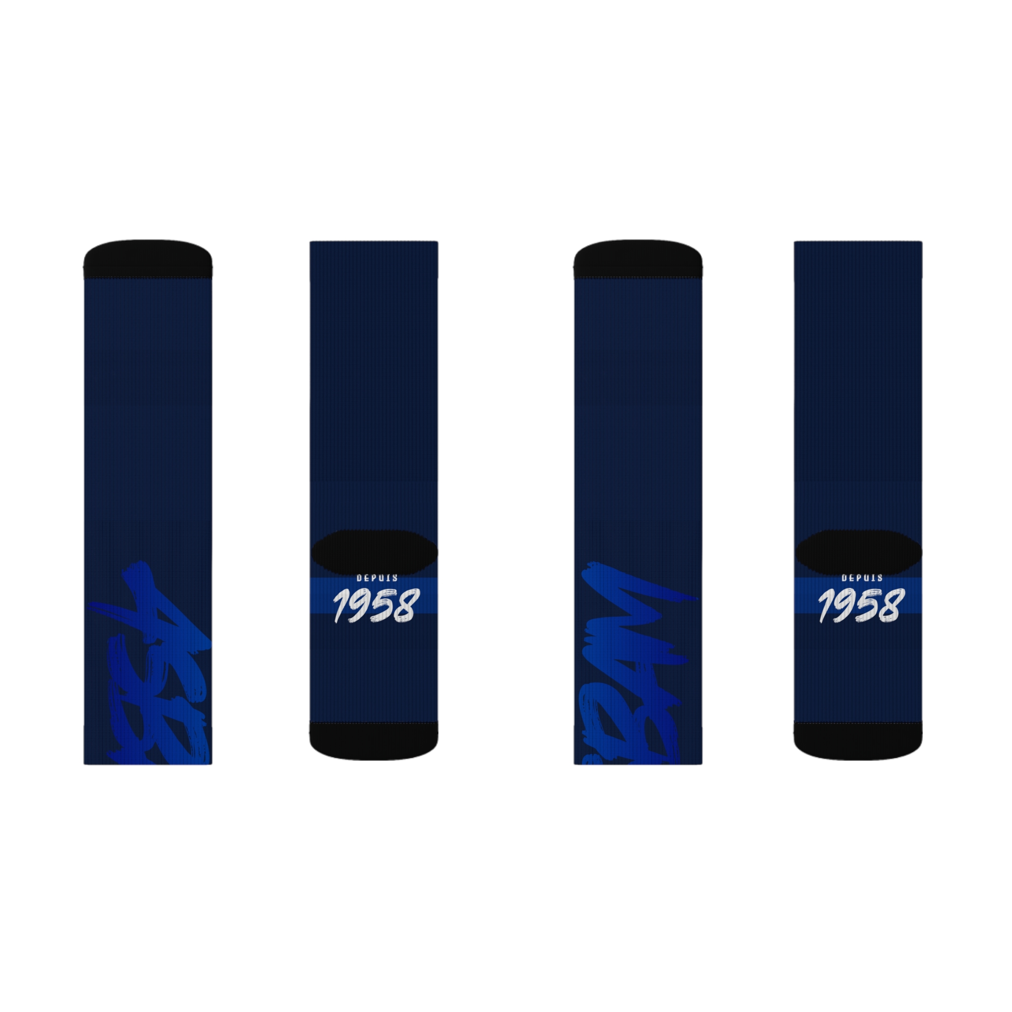 🧦 Chaussettes sport ASBAM à doublure polaire : Confort ultime et esprit d'équipe personnalisé – Image 10