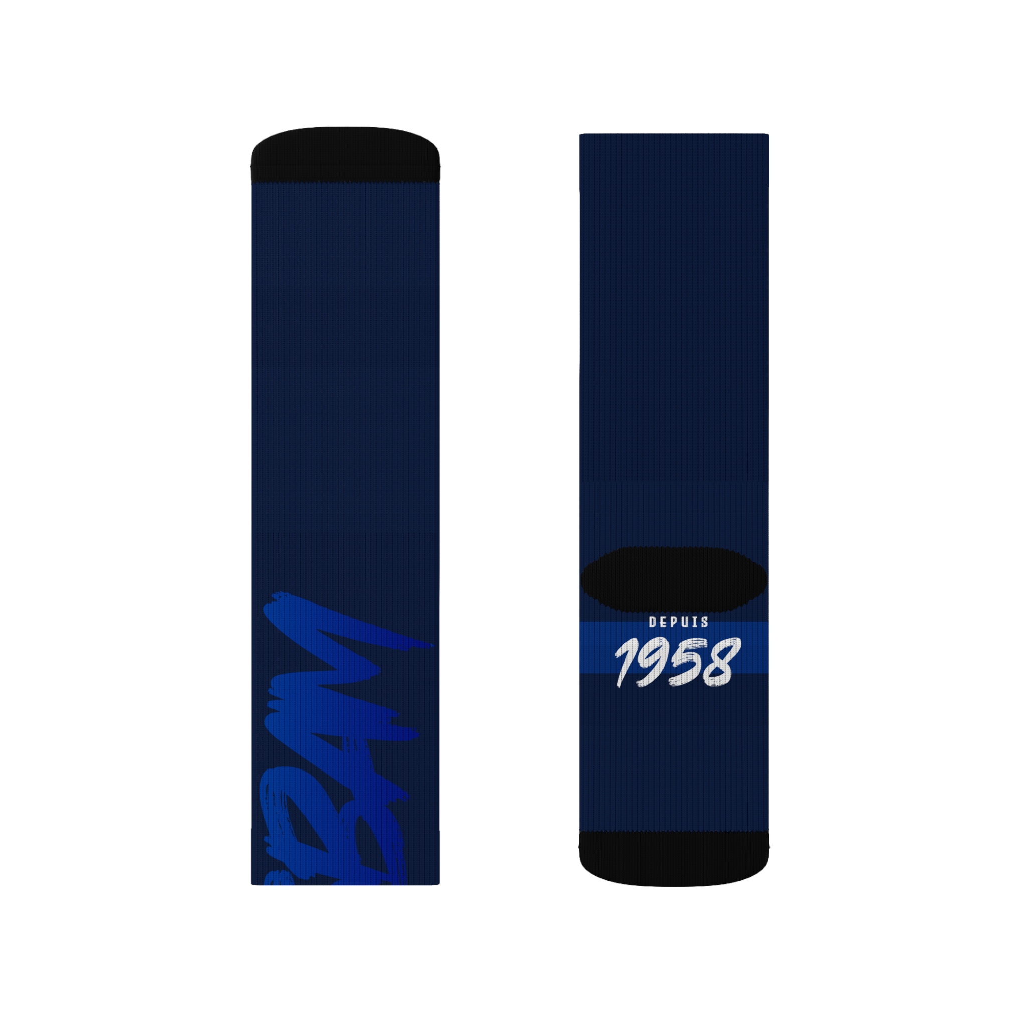 🧦 Chaussettes sport ASBAM à doublure polaire : Confort ultime et esprit d'équipe personnalisé – Image 12