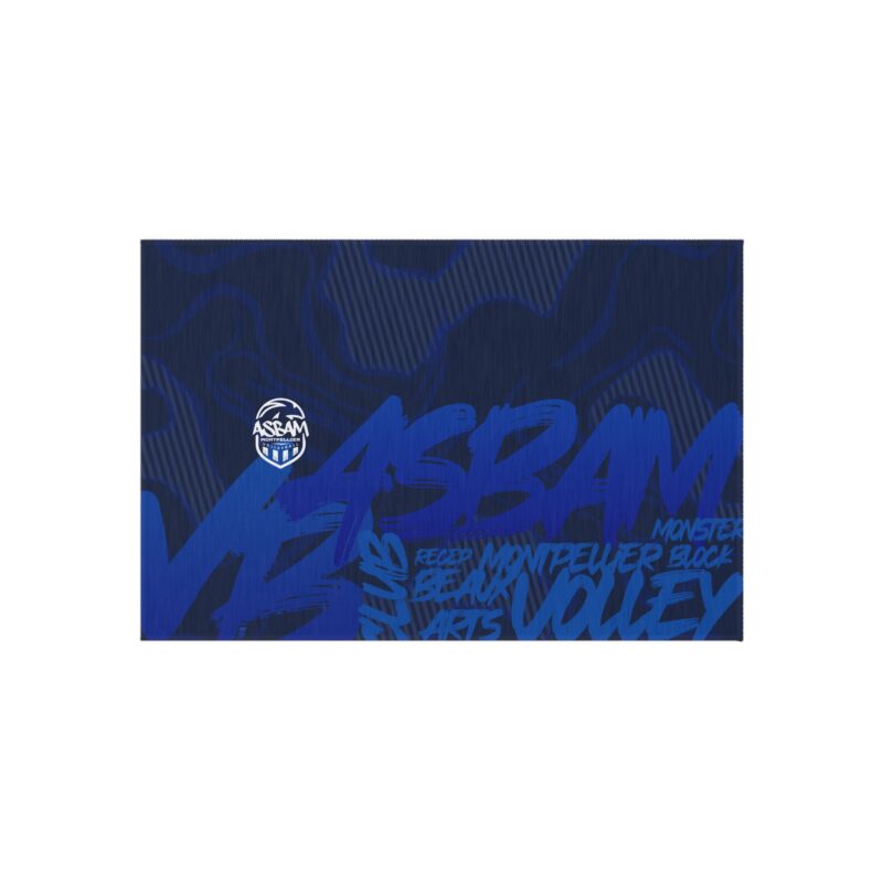 Tapis d'Extérieur ASBAM "Blue Graphic" – Marquez votre territoire avec style