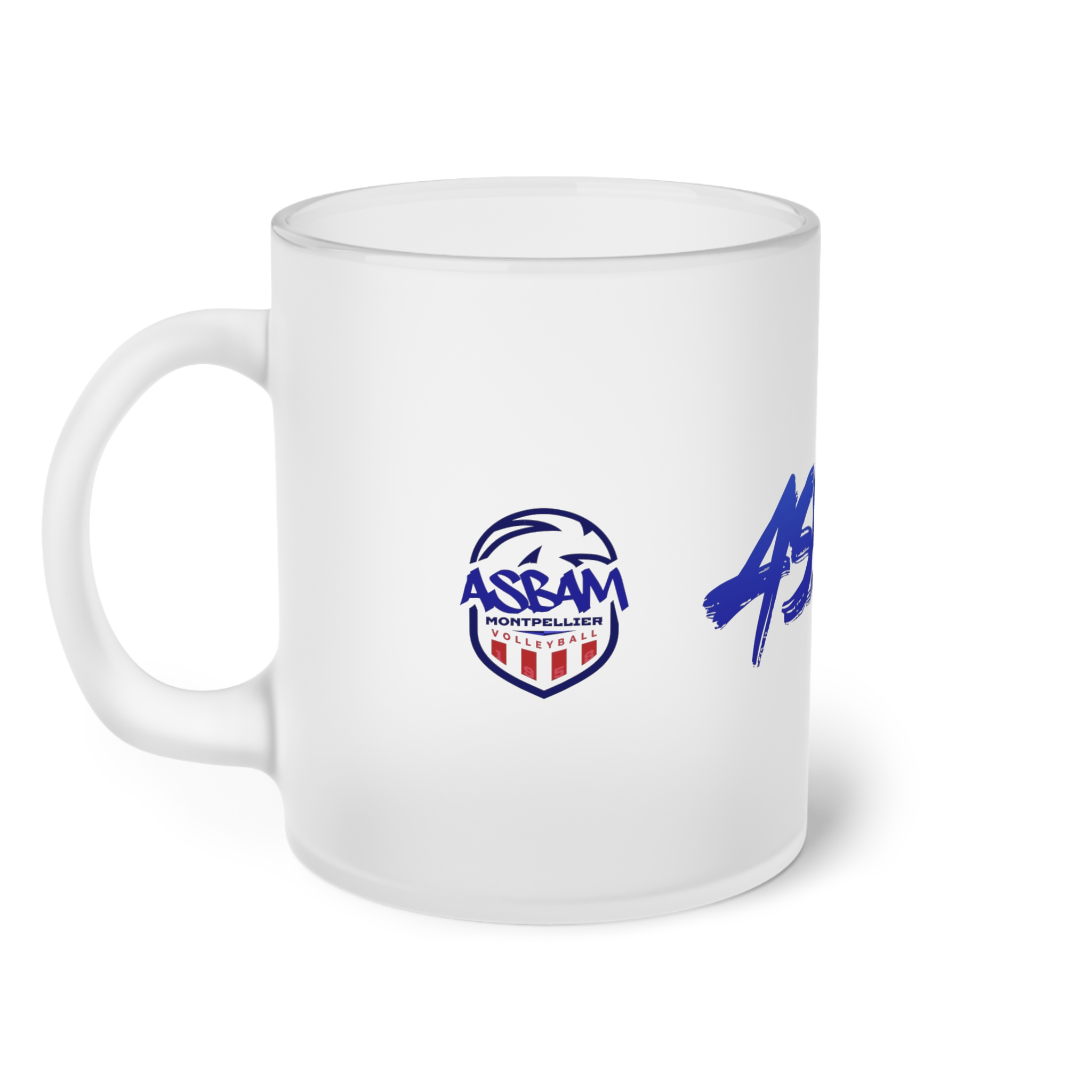 Mug en Verre dépoli ASBAM – L'élégance moderne au service du club – Image 3