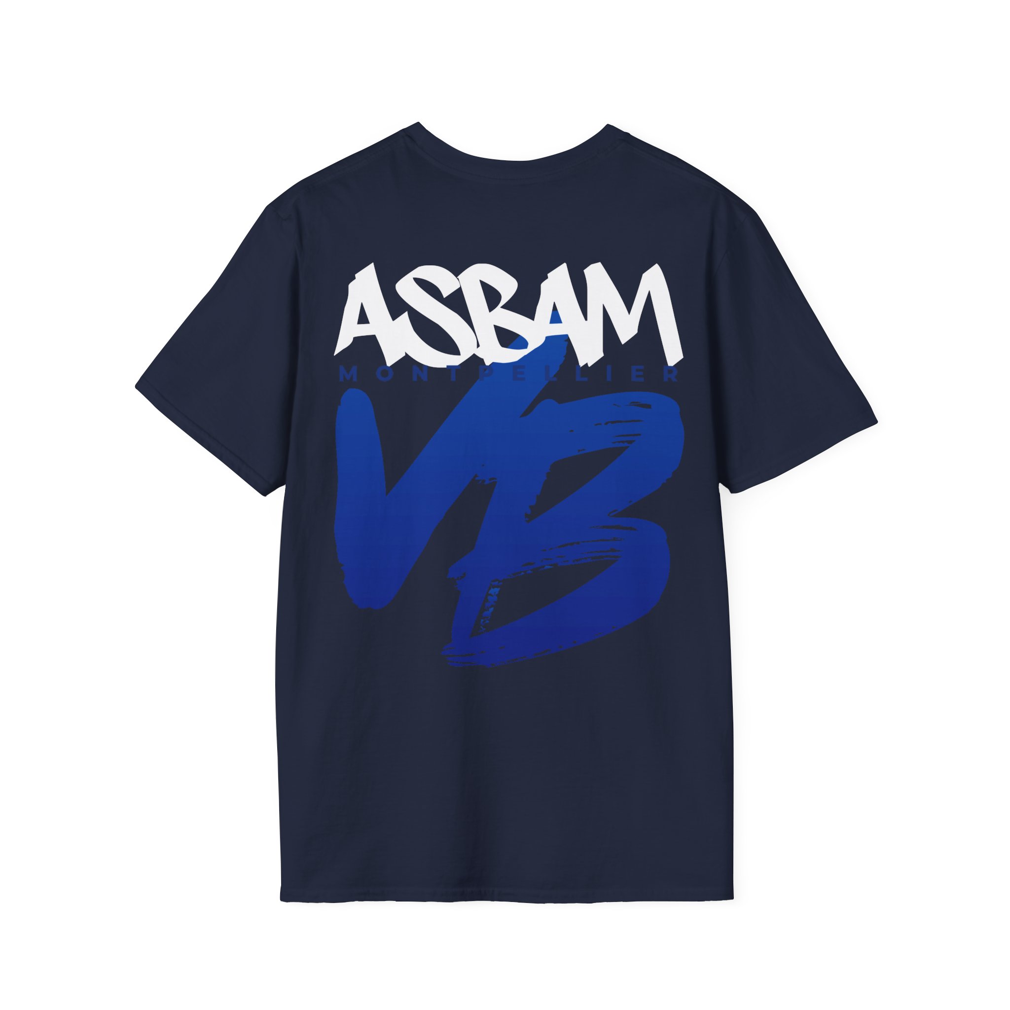 T-Shirt "ASBAM VB Graphic" – L'empreinte Streetwear du Volley Montpelliérain – Image 2