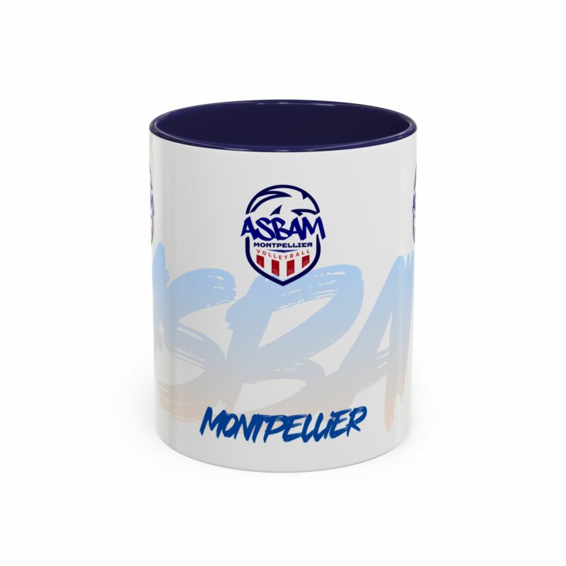 Mug "Accent" ASBAM Montpellier – Votre dose de fierté locale au quotidien