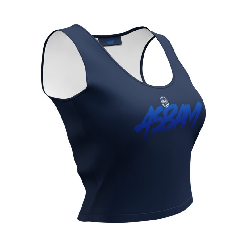 Crop-top Coupé et Cousu par Sublimation