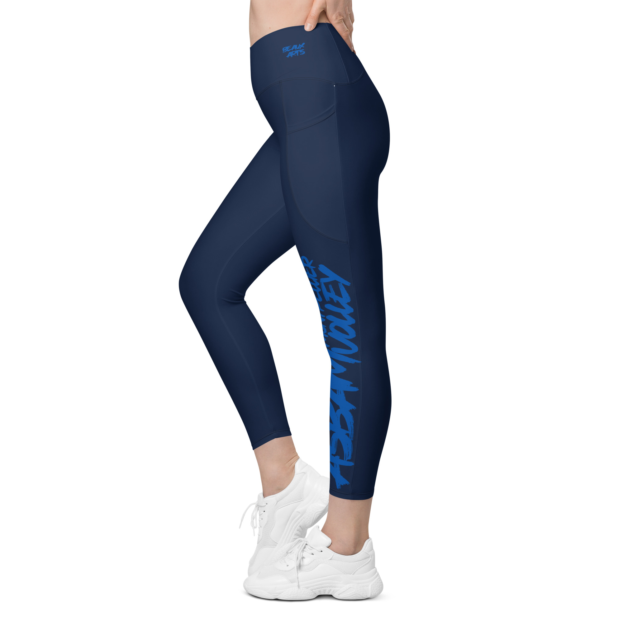 Legging croisé all over avec poches – Image 7
