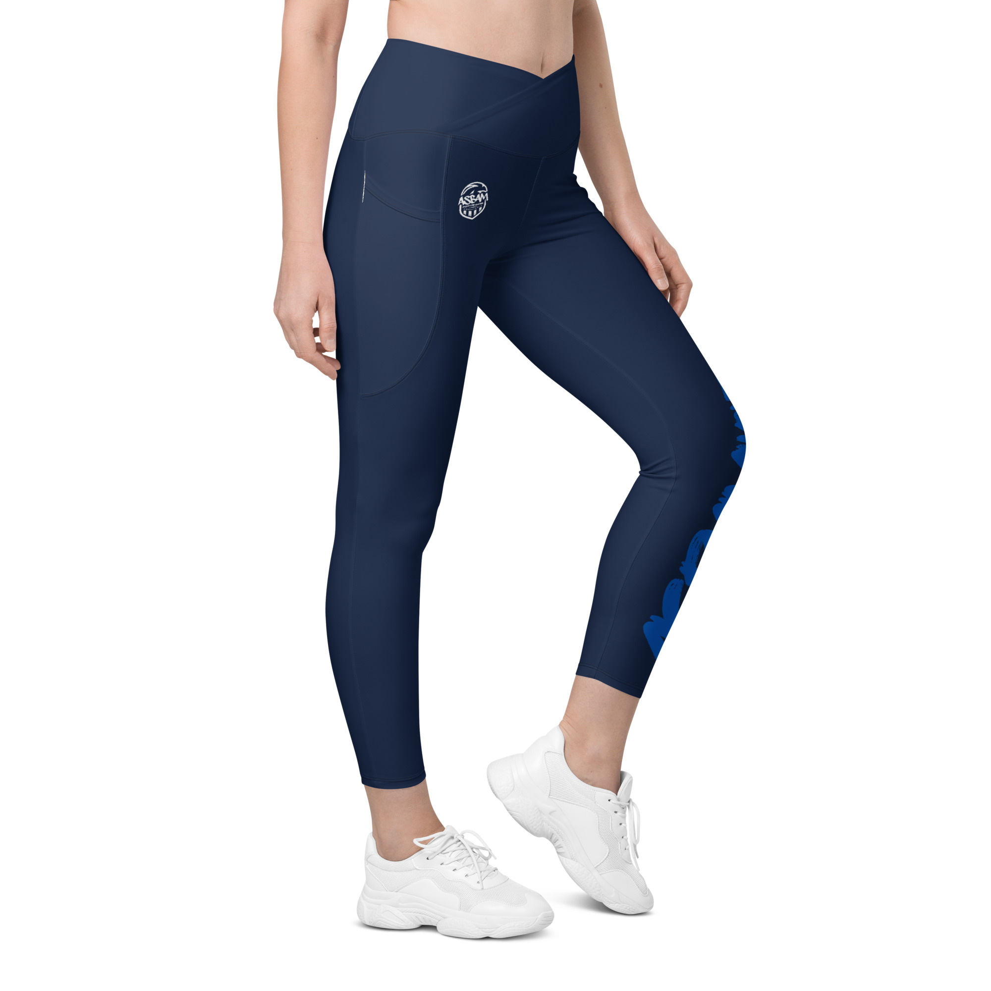 Legging croisé all over avec poches – Image 11