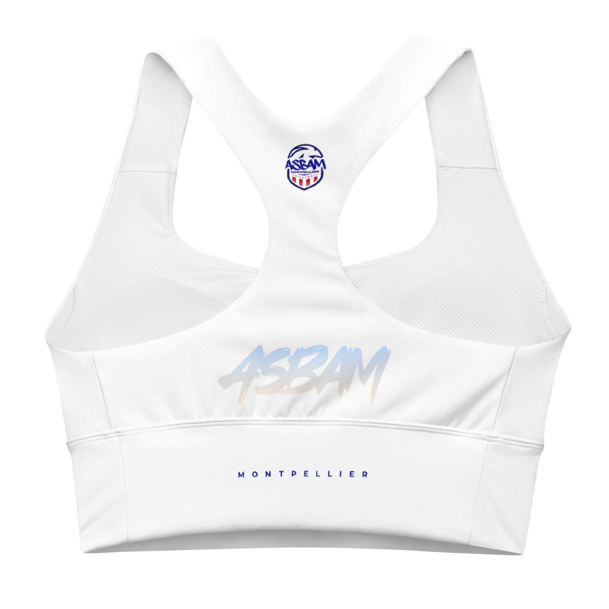 Brassière de sport recyclée — ASBAM Volleyball Montpellier