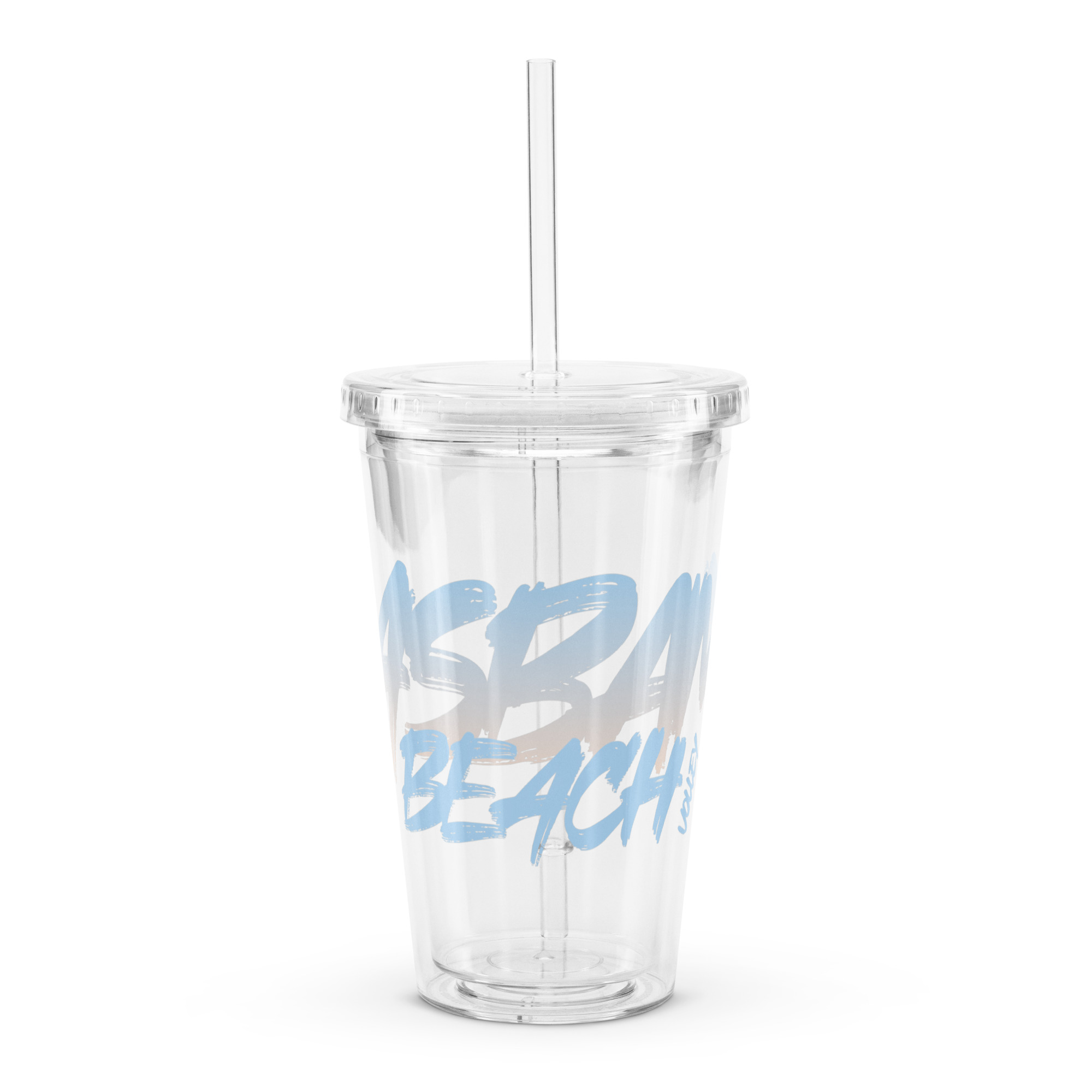 Gobelet Transparent ASBAM Beach