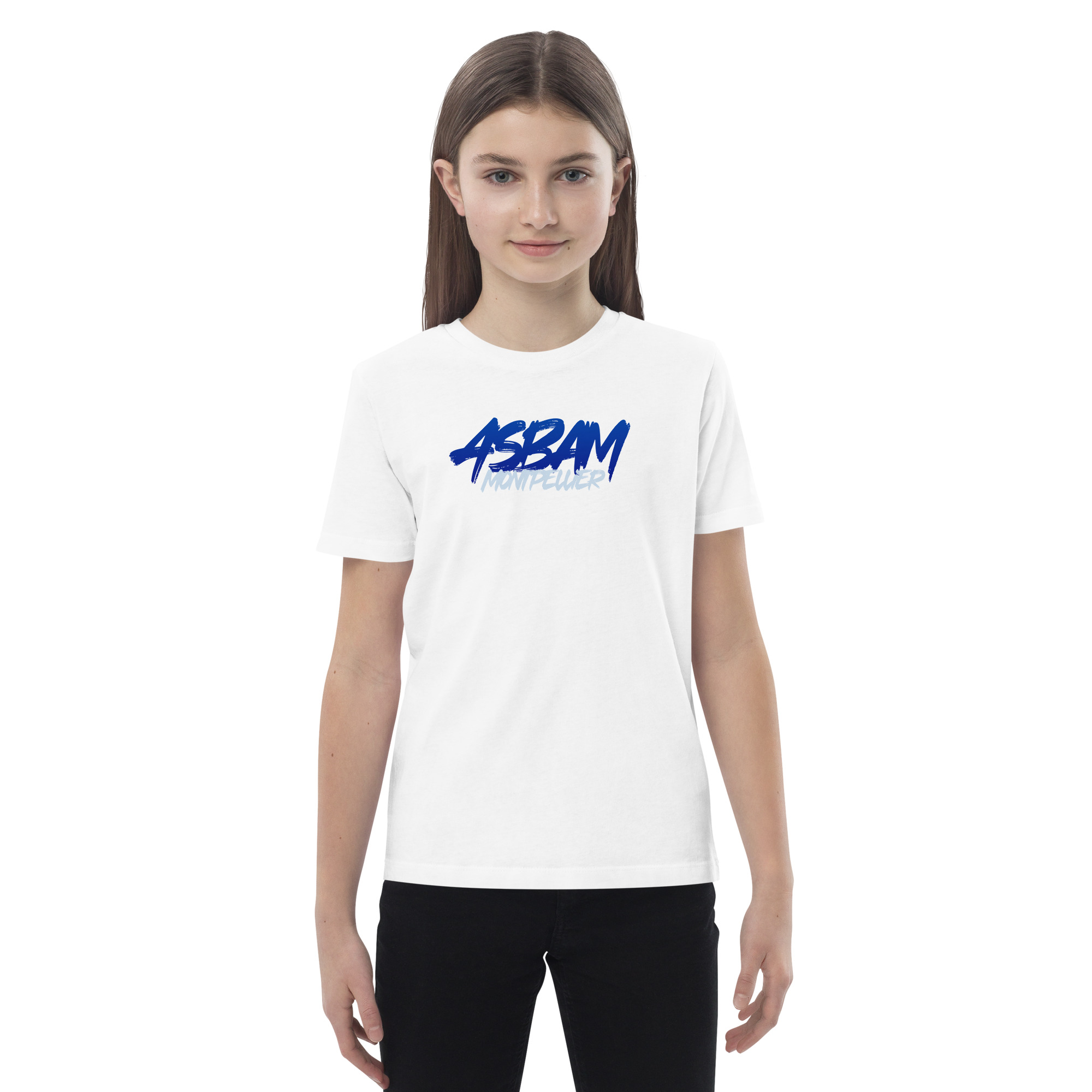 T-shirt Coton Bio Enfant ASBAM Domicile – Image 5
