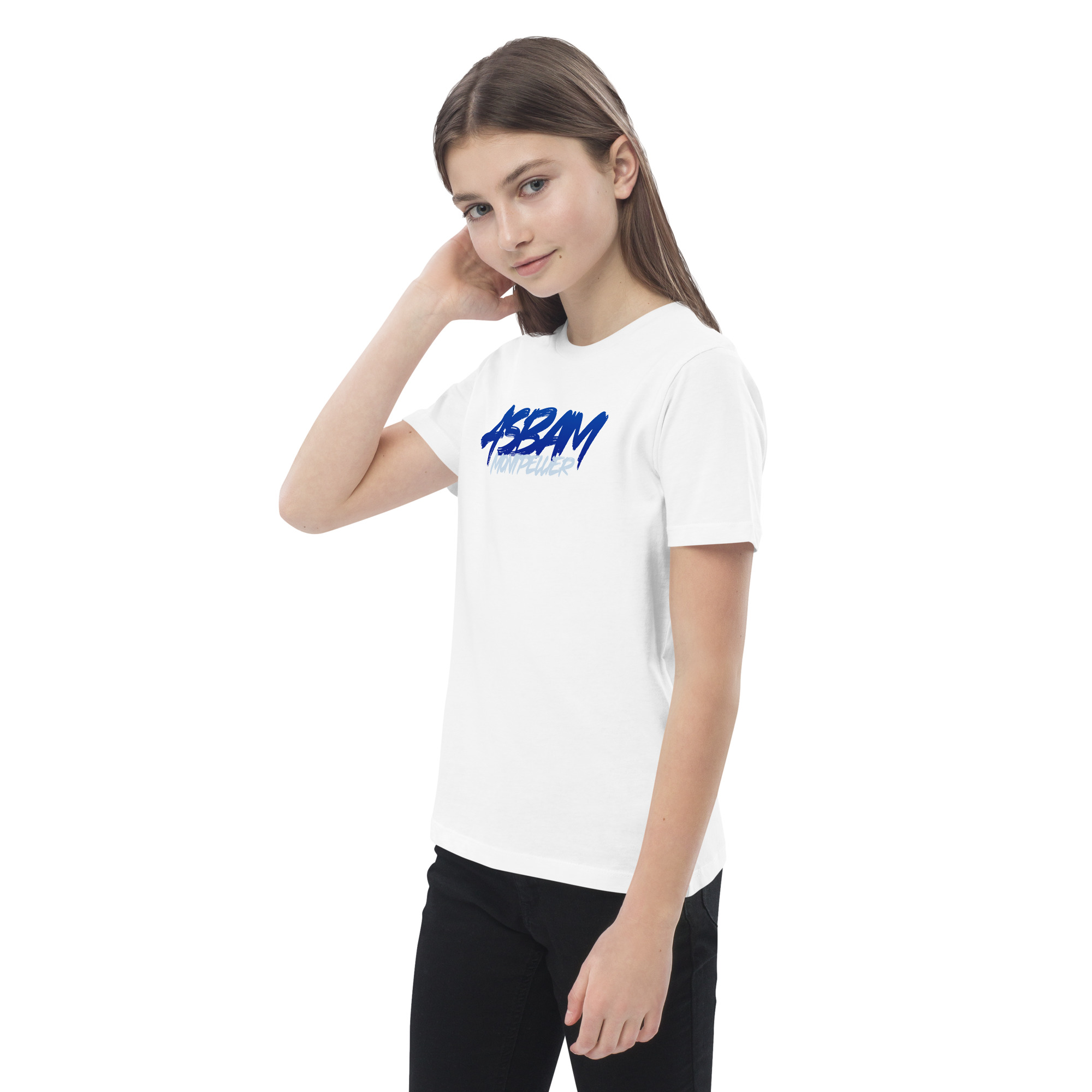 T-shirt Coton Bio Enfant ASBAM Domicile – Image 8