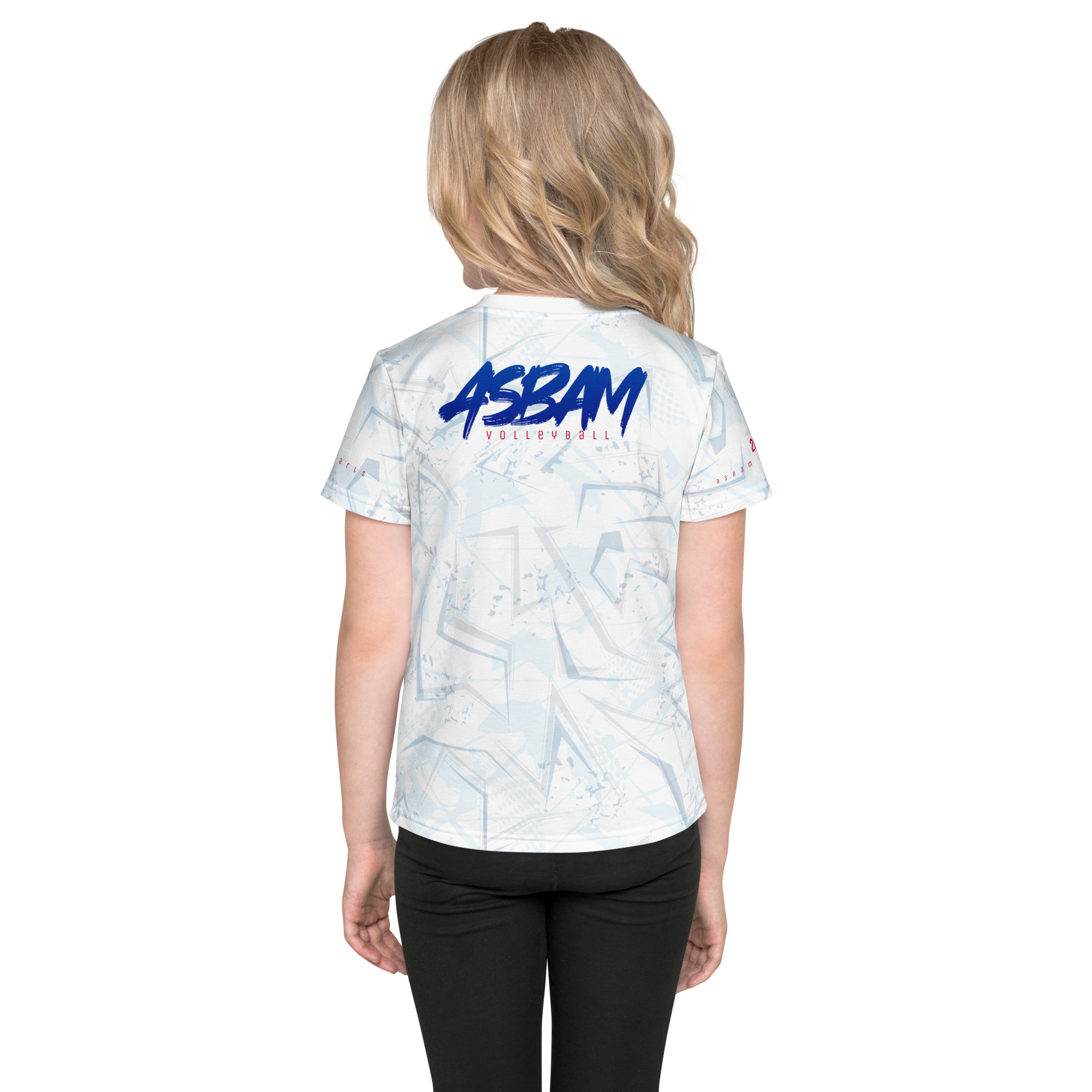 T-shirt Col Rond ASBAM Enfant Horizon — ASBAM Volleyball Montpellier