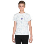 T-shirt col ras du cou adolescent — ASBAM Volleyball Montpellier