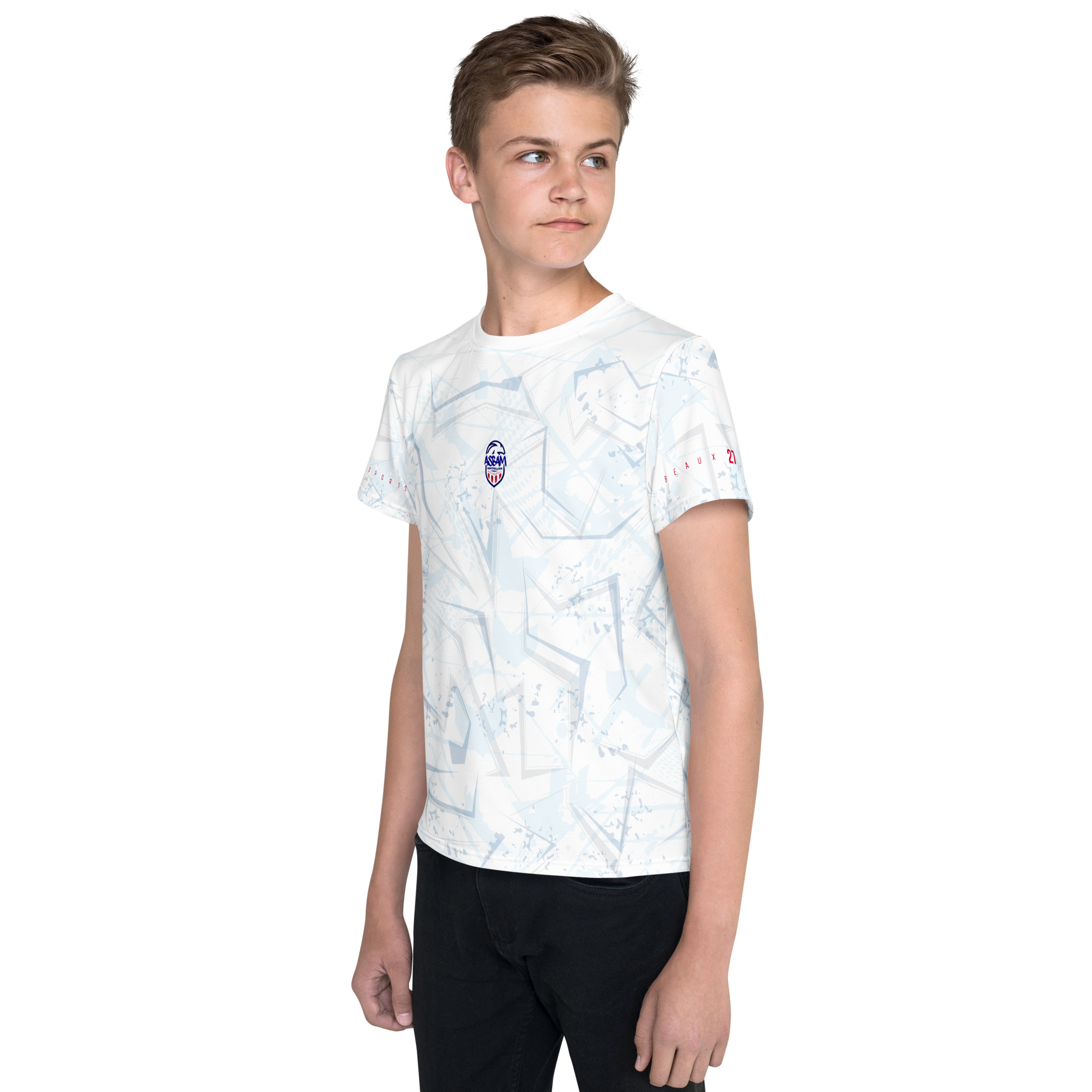 T-shirt col ras du cou adolescent – Image 3