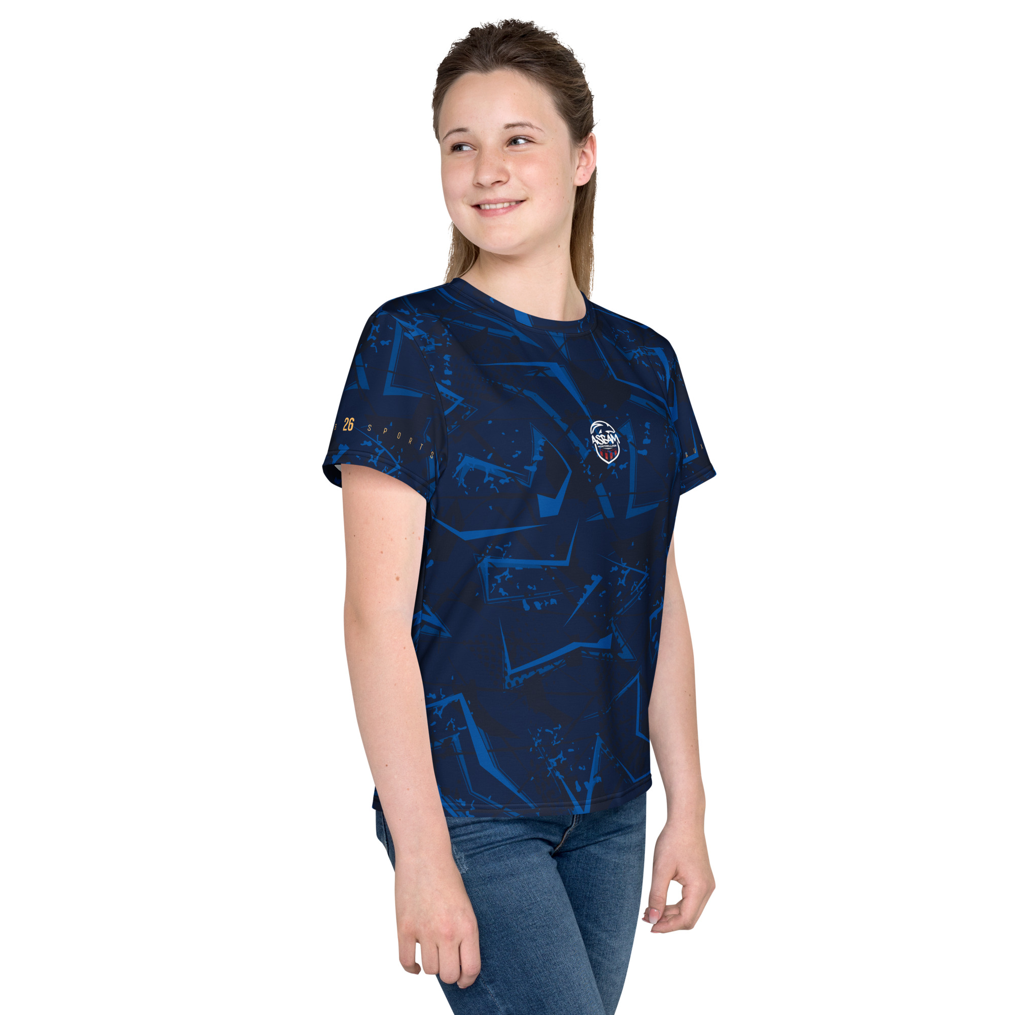 T-shirt col ras du cou adolescent – Image 3