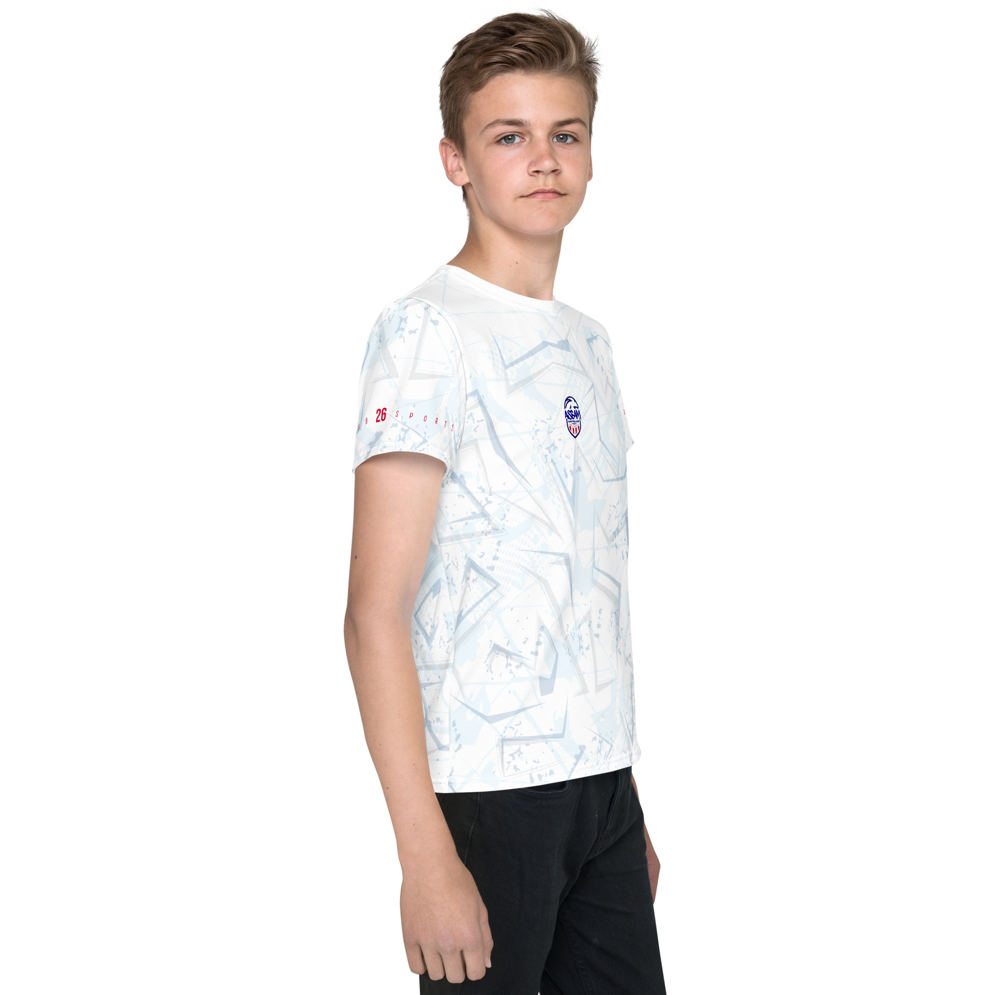 T-shirt col ras du cou adolescent – Image 4