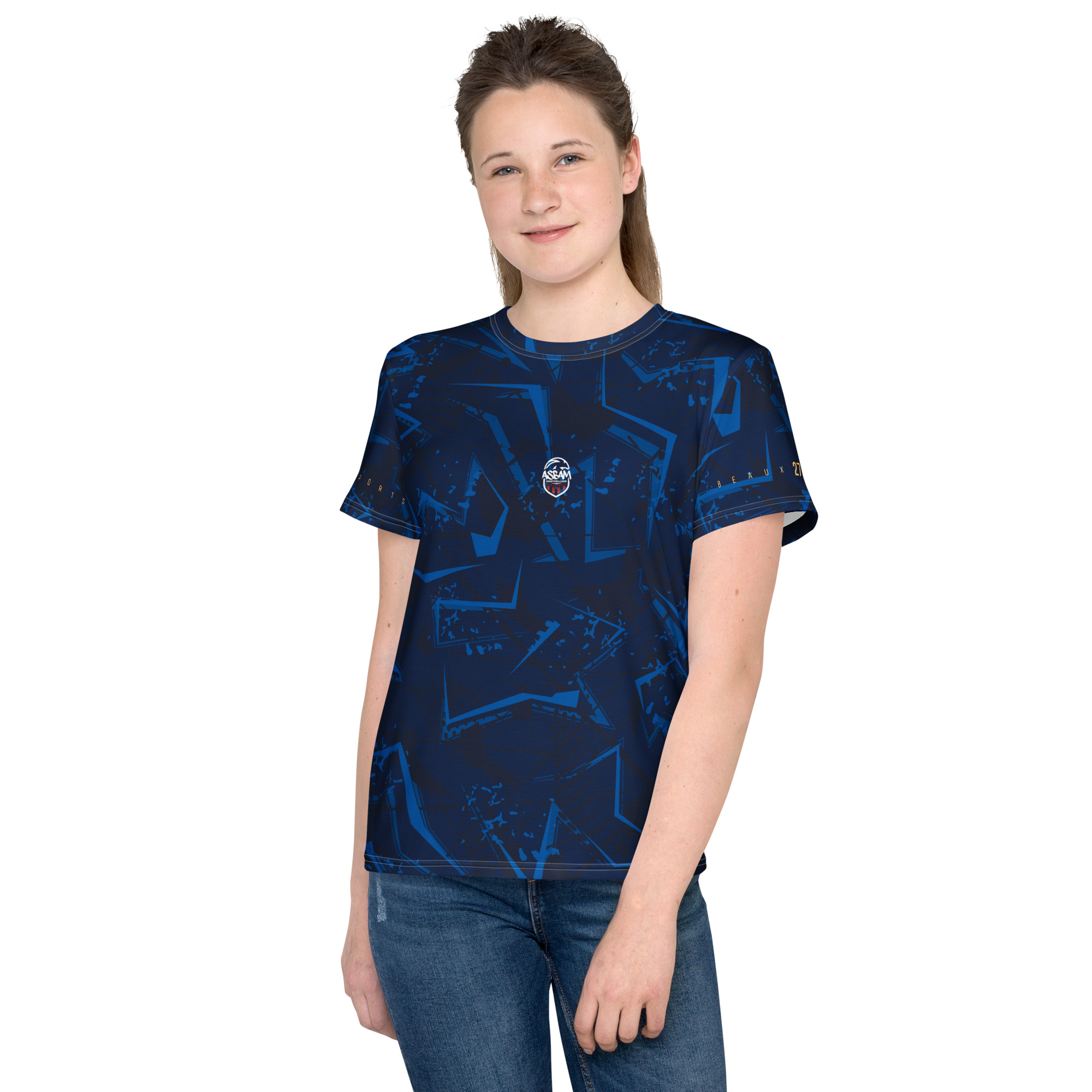 T-shirt d'Échauffement ASBAM Nova Ado 2026/2027 — ASBAM Montpellier