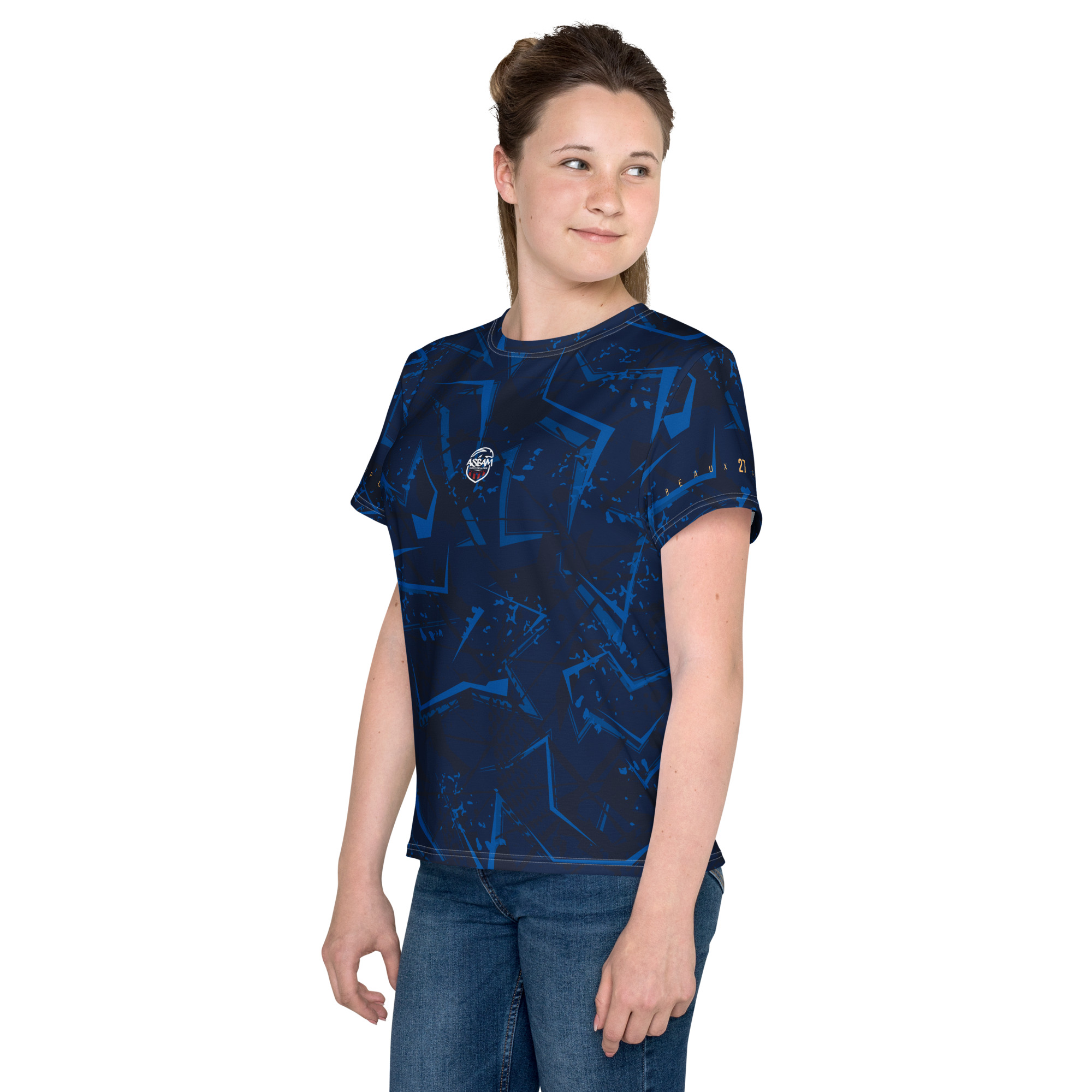T-shirt d'Échauffement ASBAM Nova Ado 2026/2027 — ASBAM Montpellier