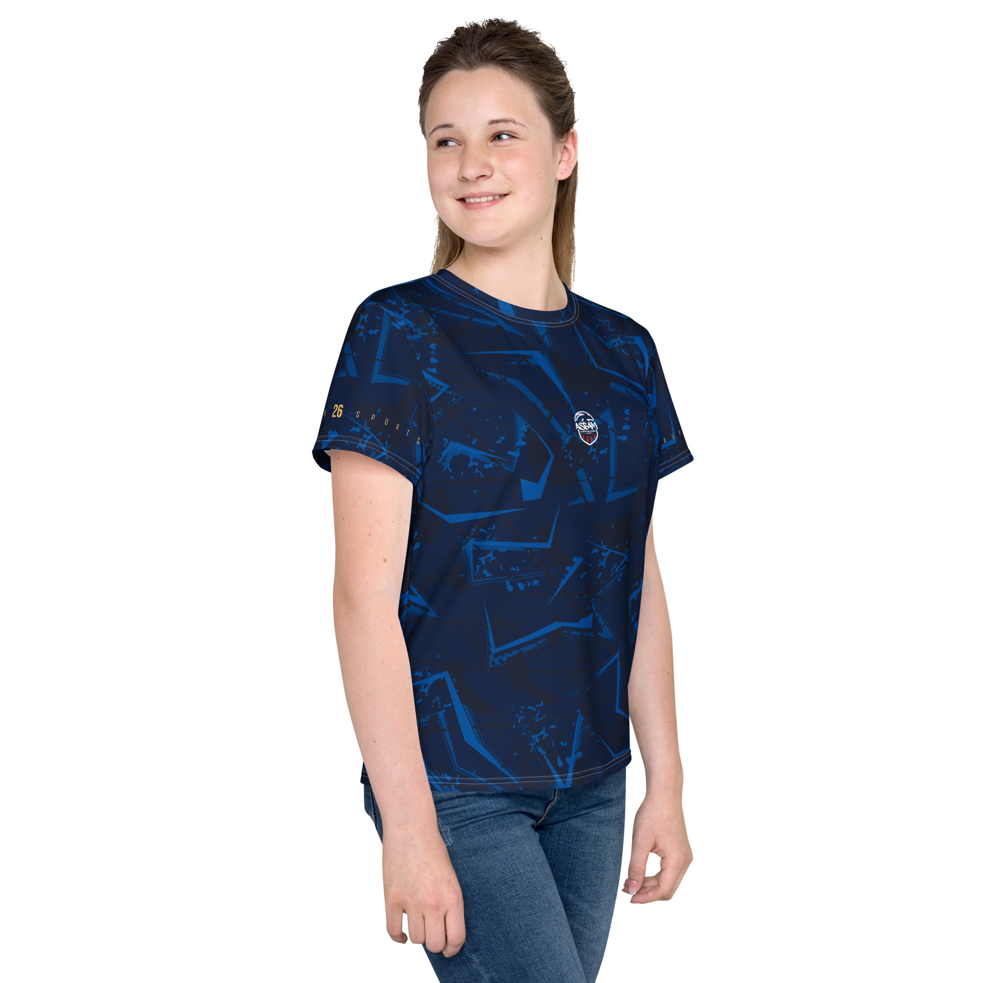 T-shirt d'Échauffement ASBAM Nova Ado 2026/2027 — ASBAM Montpellier